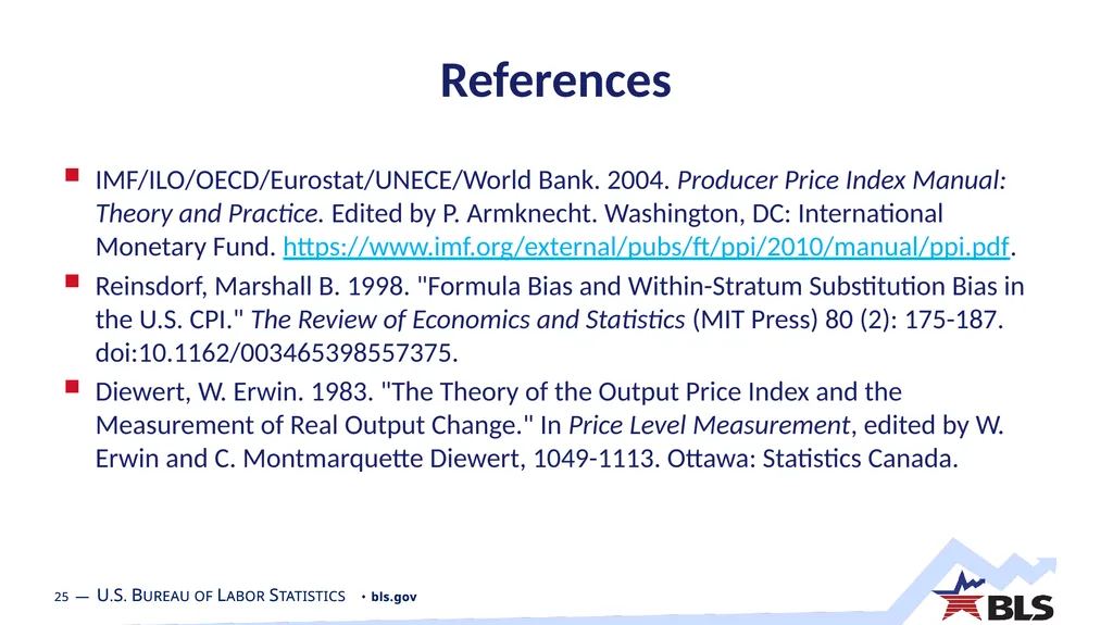 What is the Appropriate Index Formula to Estimate - slide 25 of 25