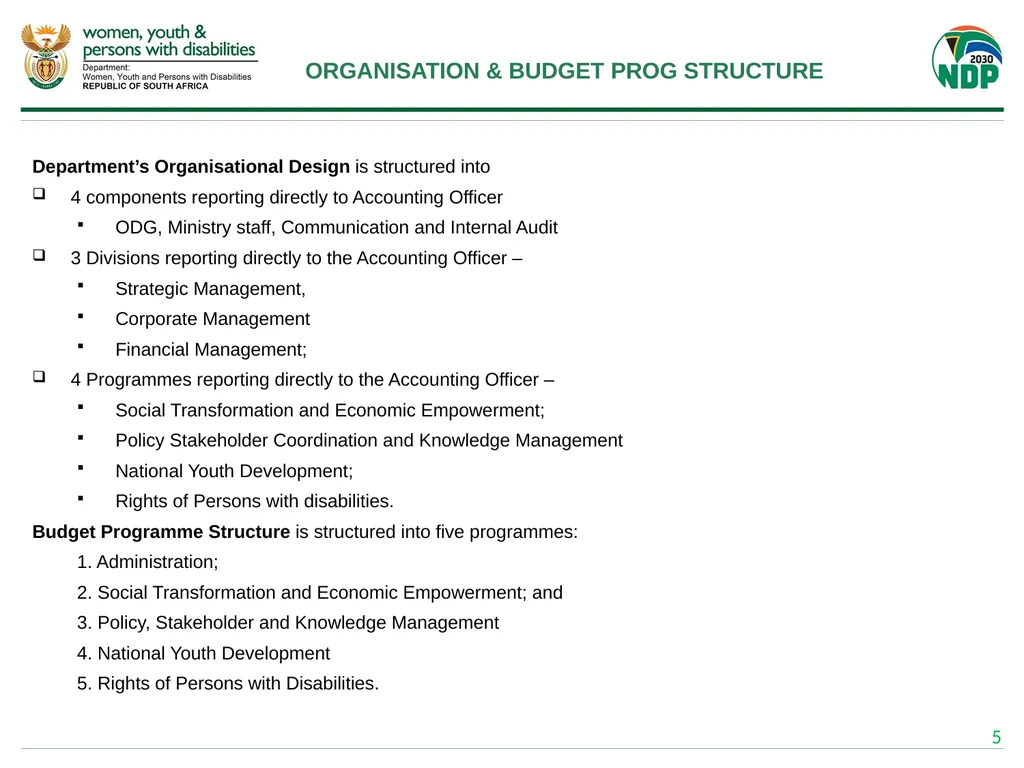 “Working together towards one common goal One - slide 5 of 70