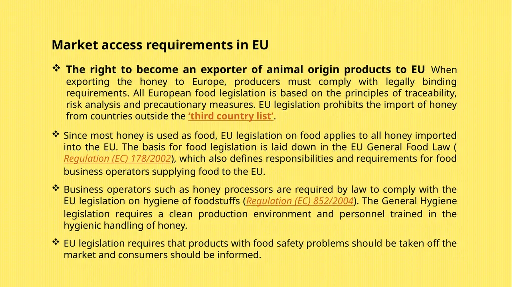 Challenges of exporting honey from Myanmar - slide 13 of 27