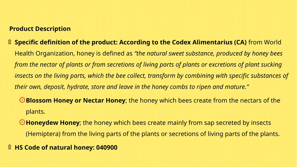Challenges of exporting honey from Myanmar - slide 8 of 27