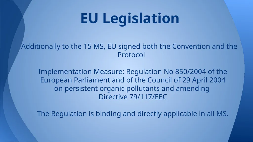 Persistent Organic Pollutant By Sarah, Chantal, - slide 13 of 30