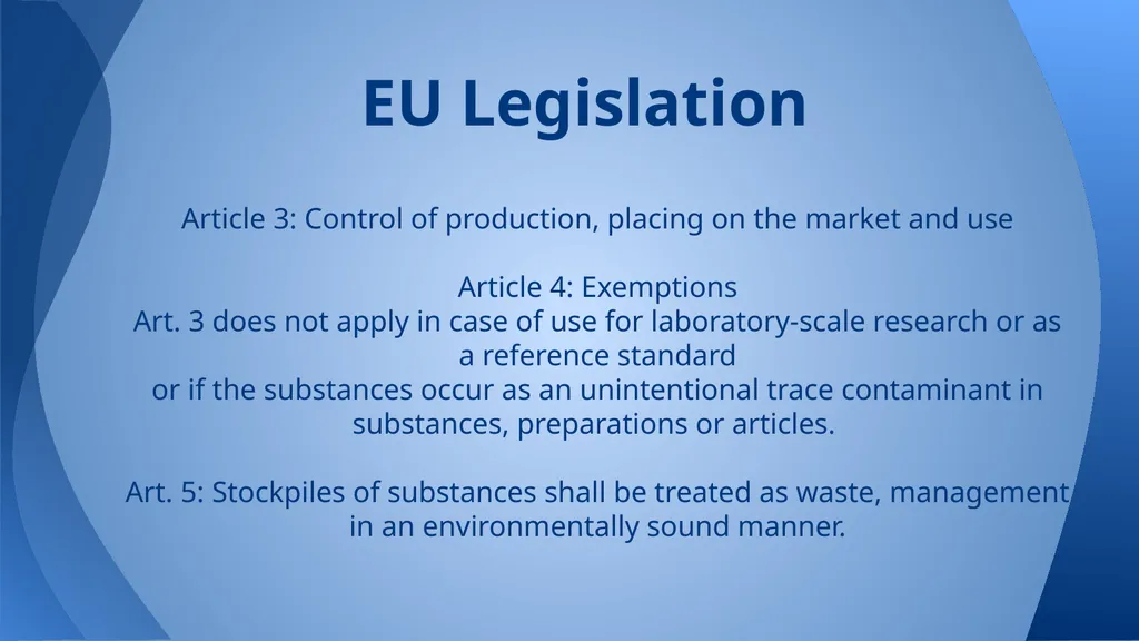 Persistent Organic Pollutant By Sarah, Chantal, - slide 15 of 30