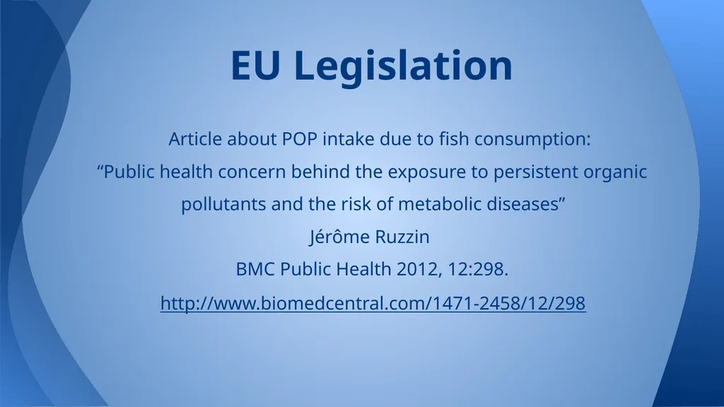 Persistent Organic Pollutant By Sarah, Chantal, - slide 17 of 30