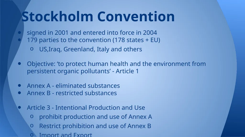 Persistent Organic Pollutant By Sarah, Chantal, - slide 8 of 30