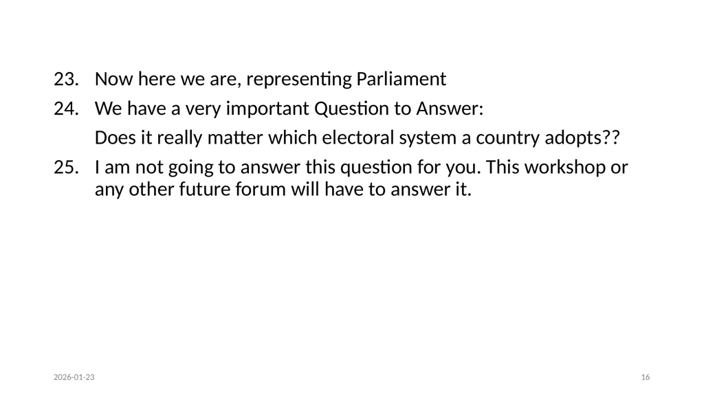 OVERVIEW OF THE CONSTITIONAL COURT JUDGEMENT AND - slide 16 of 34