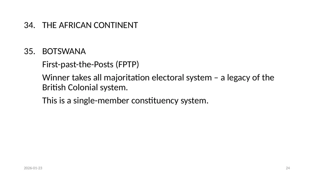 OVERVIEW OF THE CONSTITIONAL COURT JUDGEMENT AND - slide 24 of 34