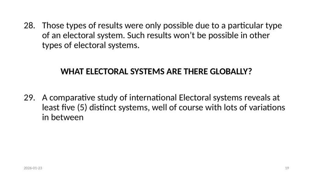 OVERVIEW OF THE CONSTITIONAL COURT JUDGEMENT AND - slide 19 of 34