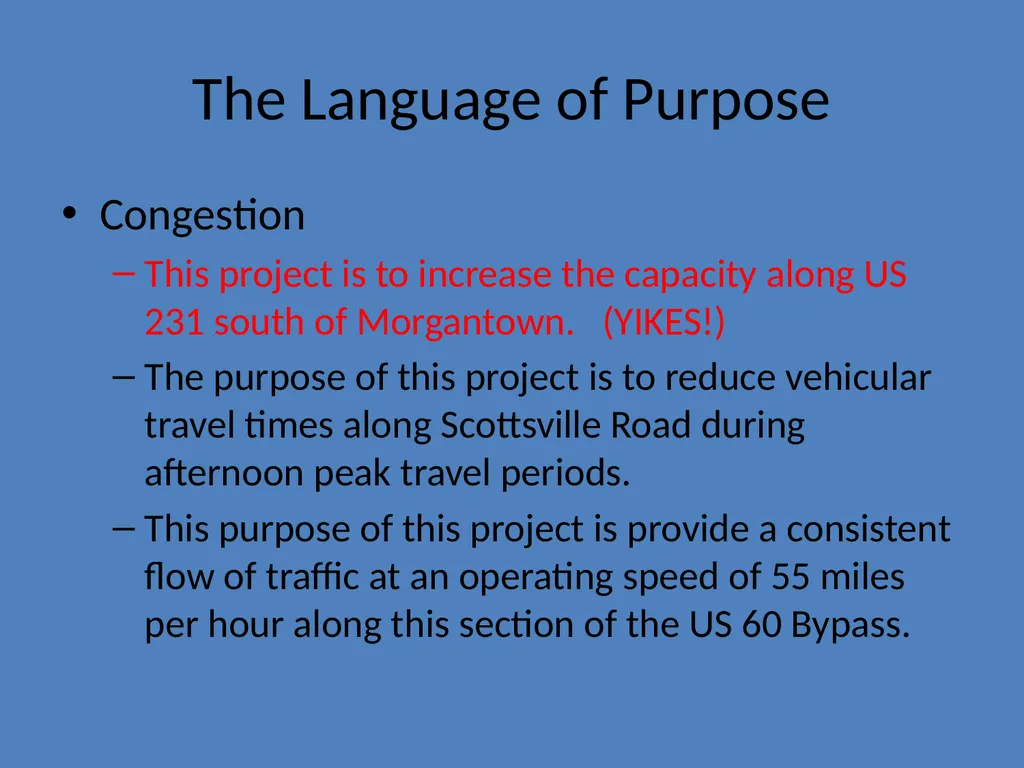 Defining Data Driven Needs for the Project Purpose - slide 18 of 23