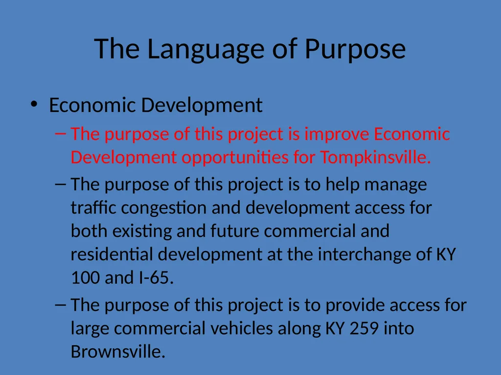 Defining Data Driven Needs for the Project Purpose - slide 21 of 23