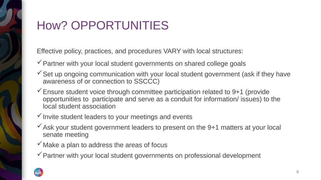 Students Role in Curriculum Angelica Campos, SSCCC - slide 8 of 15