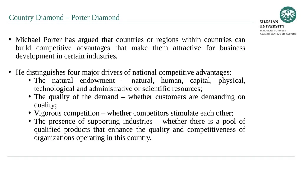 Evaluation of Quality of Business Environment 10. - slide 25 of 27