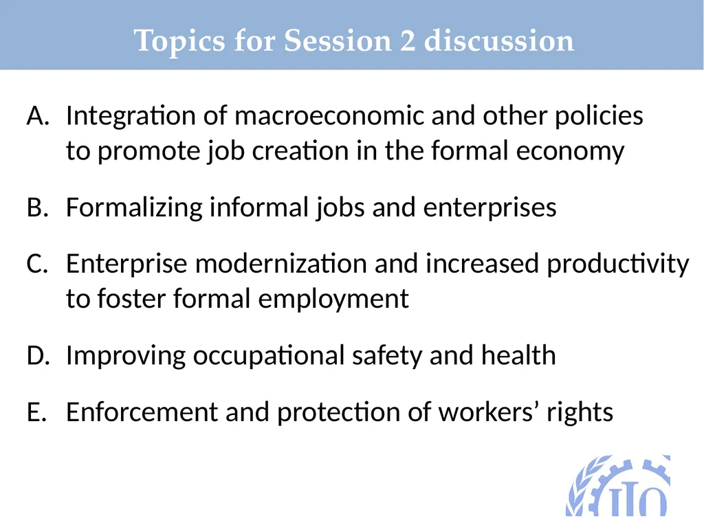 BRICS 2016 Formalization of the labour market: - slide 2 of 25
