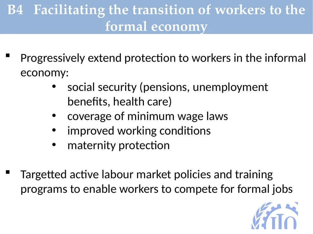 BRICS 2016 Formalization of the labour market: - slide 13 of 25