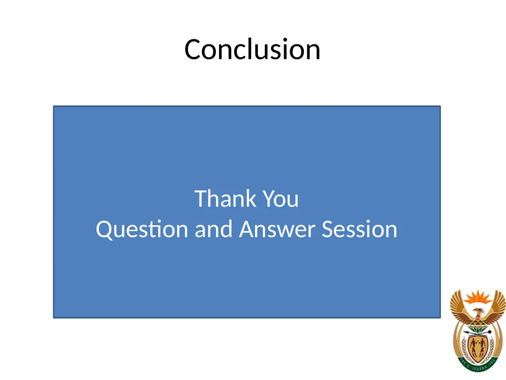 NATIONAL CONVENTIONAL ARMS CONTROL COMMITTEE - slide 39 of 39