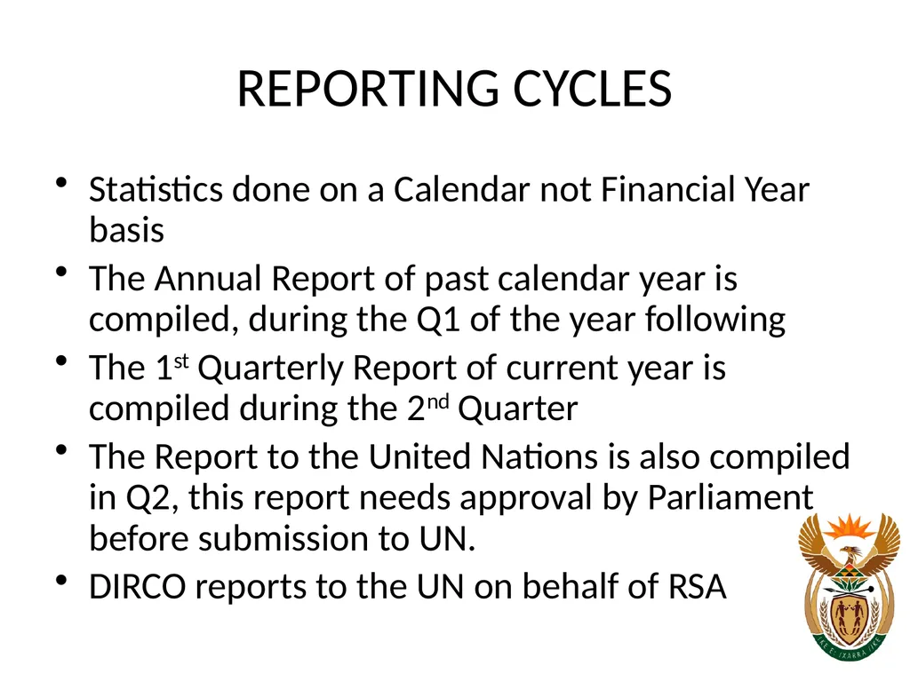NATIONAL CONVENTIONAL ARMS CONTROL COMMITTEE - slide 25 of 39