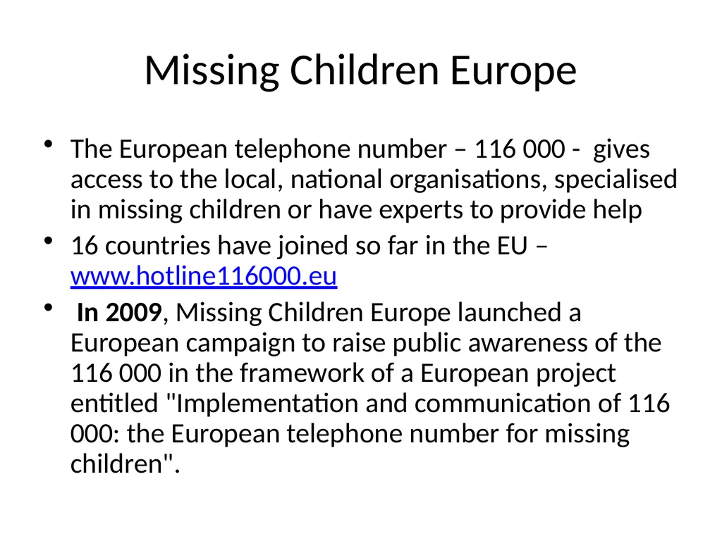Children on the run from public care settings in - slide 8 of 11