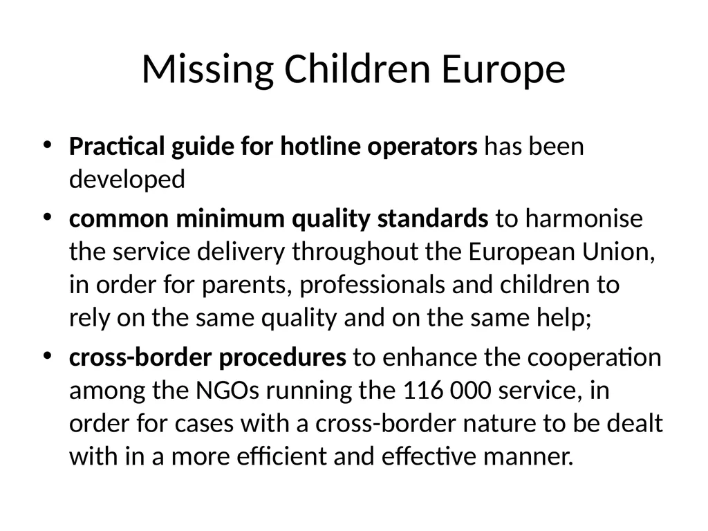 Children on the run from public care settings in - slide 9 of 11