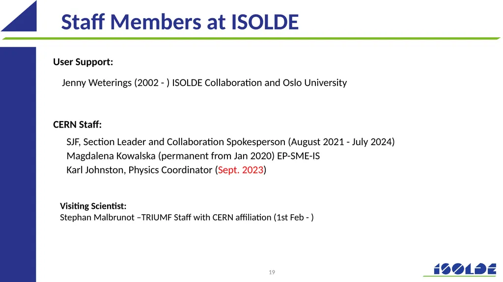 Collaboration Matters Sean J Freeman 21st June - slide 19 of 19