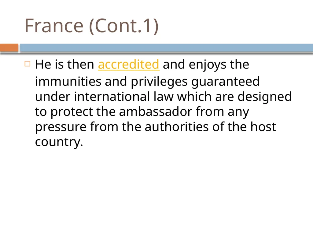 Ir312 Diplomacy Understanding the role of an - slide 35 of 38