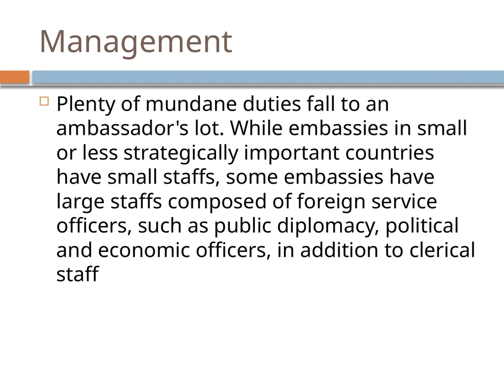 Ir312 Diplomacy Understanding the role of an - slide 27 of 38