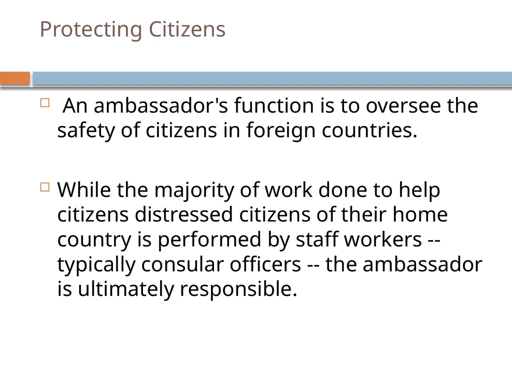 Ir312 Diplomacy Understanding the role of an - slide 26 of 38