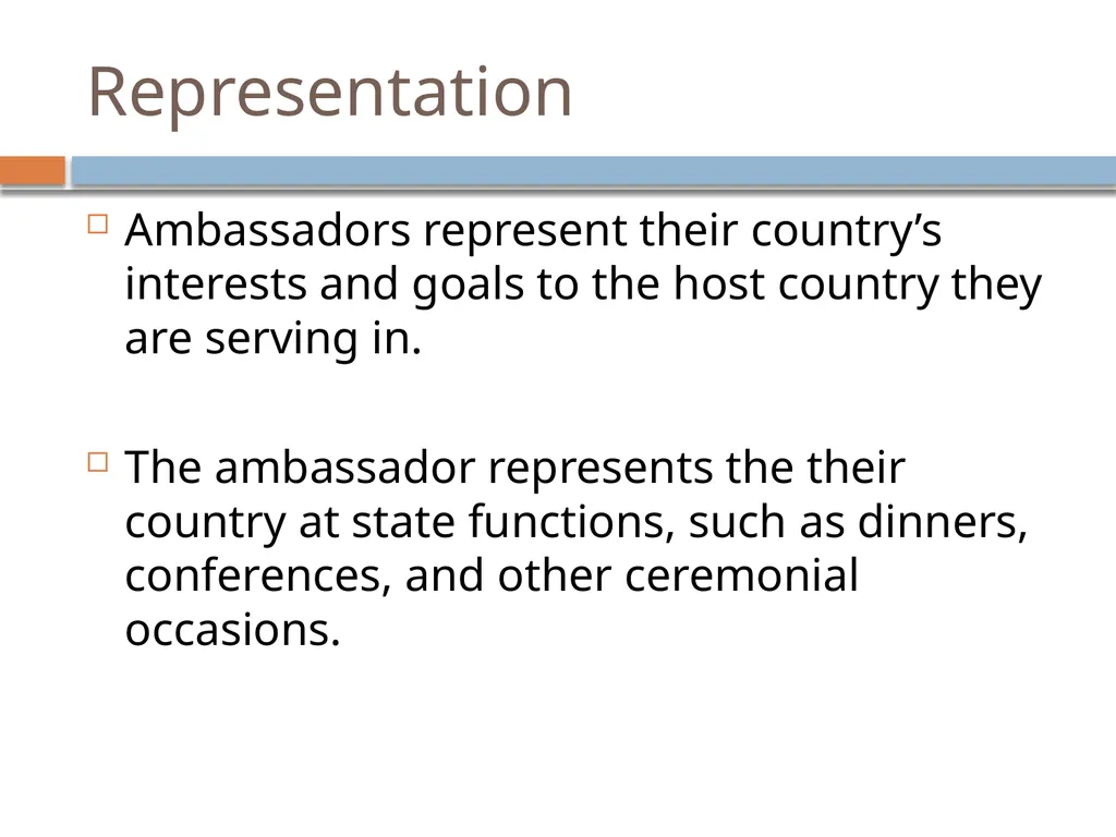 Ir312 Diplomacy Understanding the role of an - slide 24 of 38