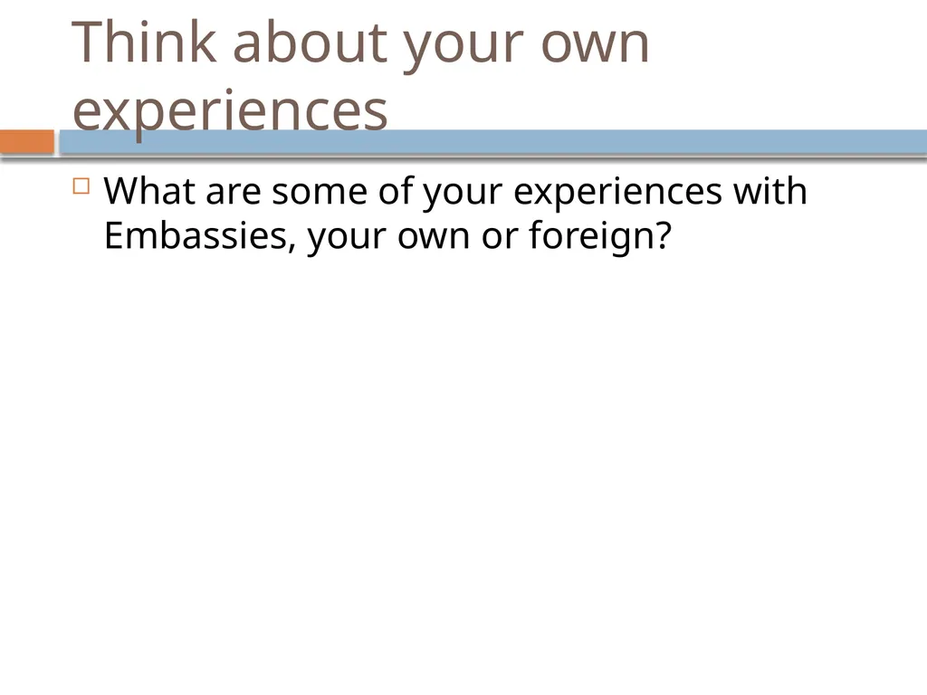 Ir312 Diplomacy Understanding the role of an - slide 7 of 38