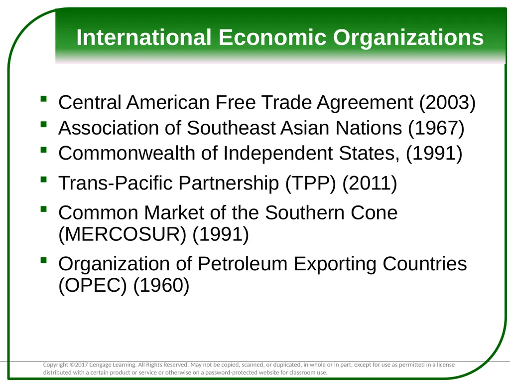 Exploring Global Business The Basis for - slide 30 of 32