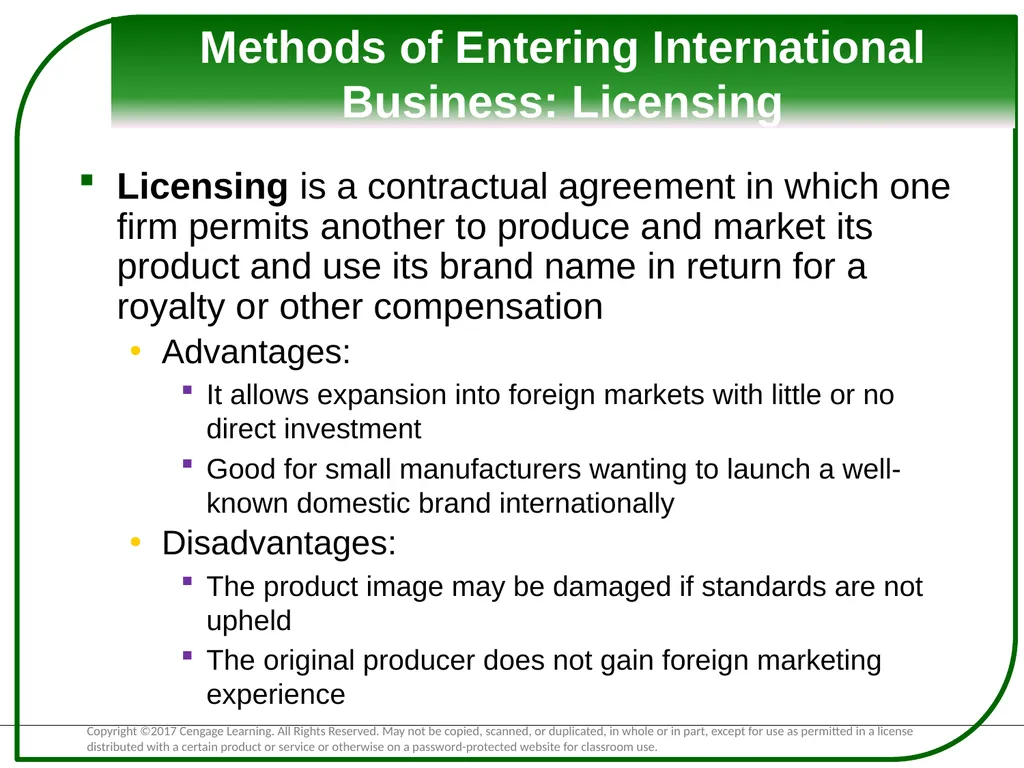 Exploring Global Business The Basis for - slide 5 of 32