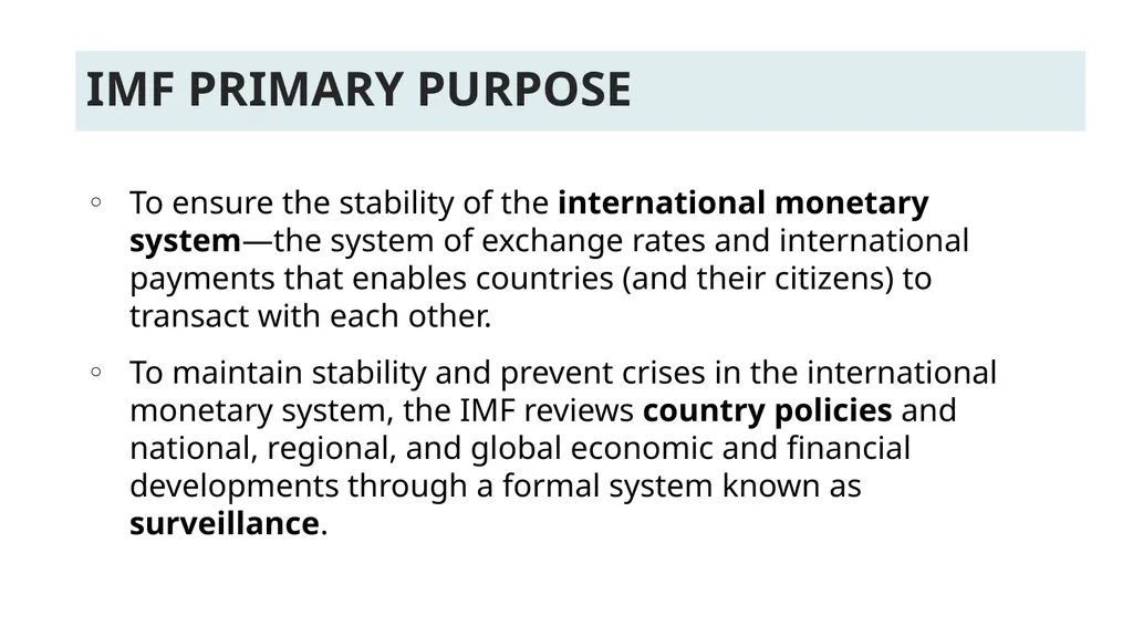 Fondo monetario internacional Dr. Clemente Landa - slide 7 of 13