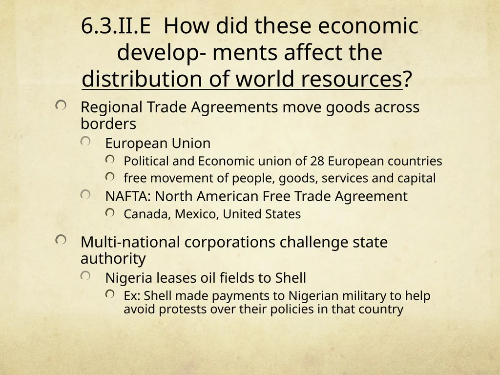 Period 6: Part 2 Accelerating Global Change and - slide 9 of 22