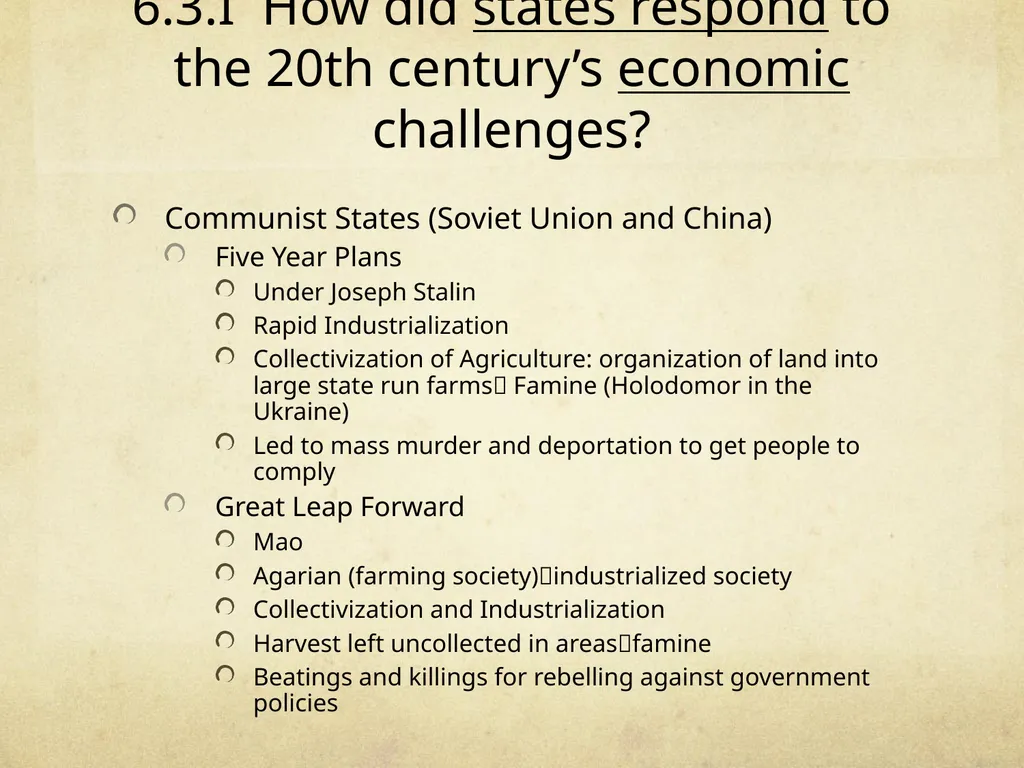 Period 6: Part 2 Accelerating Global Change and - slide 4 of 22
