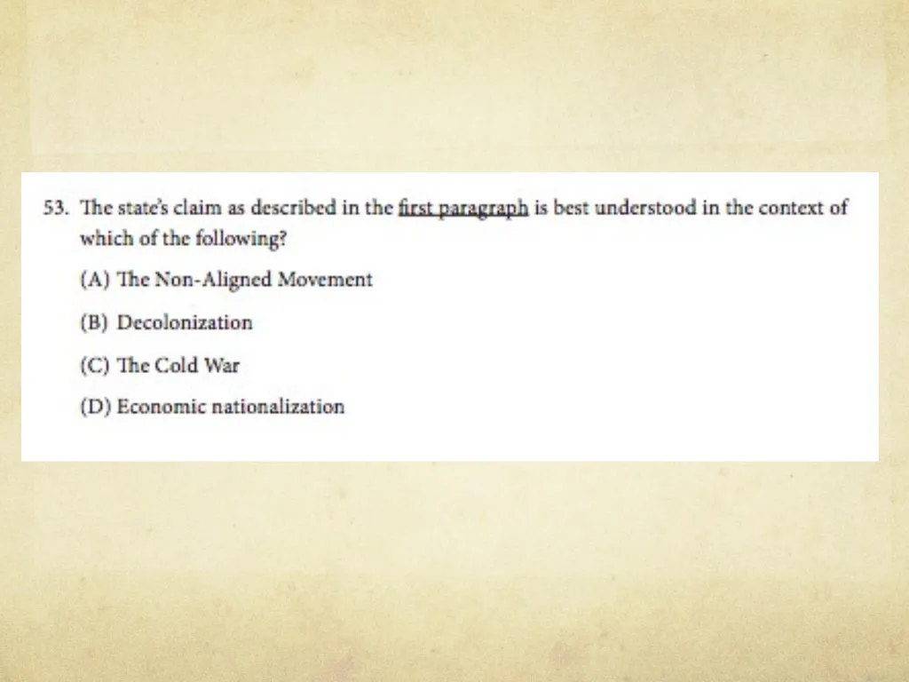 Period 6: Part 2 Accelerating Global Change and - slide 19 of 22