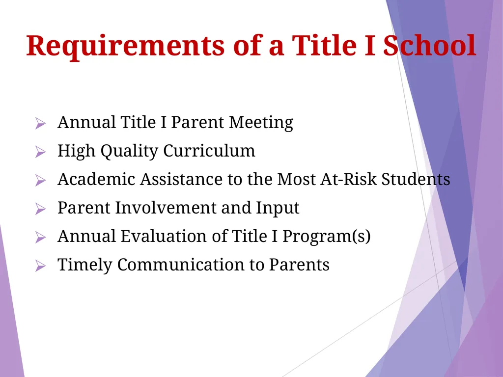 Genesis Innovation Academy Annual Title I Parent - slide 5 of 17