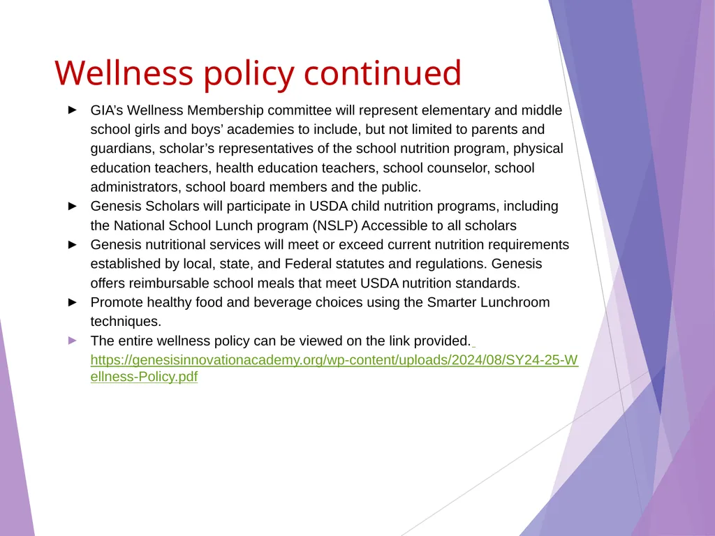 Genesis Innovation Academy Annual Title I Parent - slide 14 of 17
