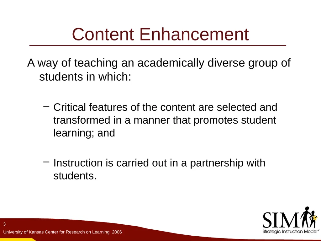 The Unit Organizer Routine The Content Enhancement - slide 3 of 56