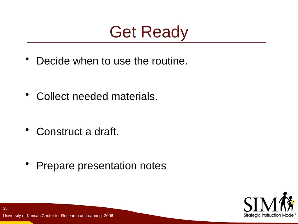 The Unit Organizer Routine The Content Enhancement - slide 35 of 56