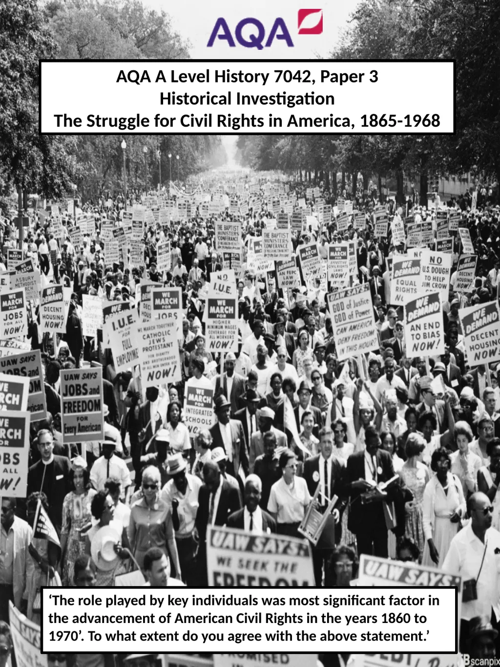 AQA A Level History 7042, Paper 3 Historical - slide 1 of 29