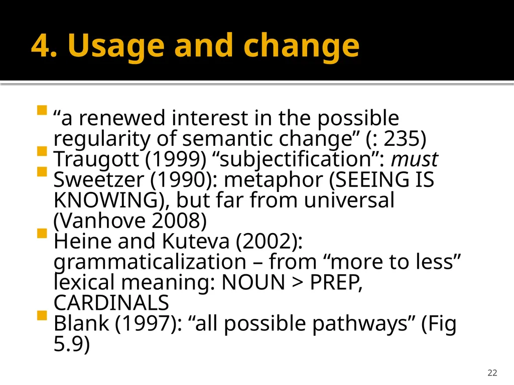 Semantics and Lexicology SVEM21 6. Cognitive - slide 22 of 32
