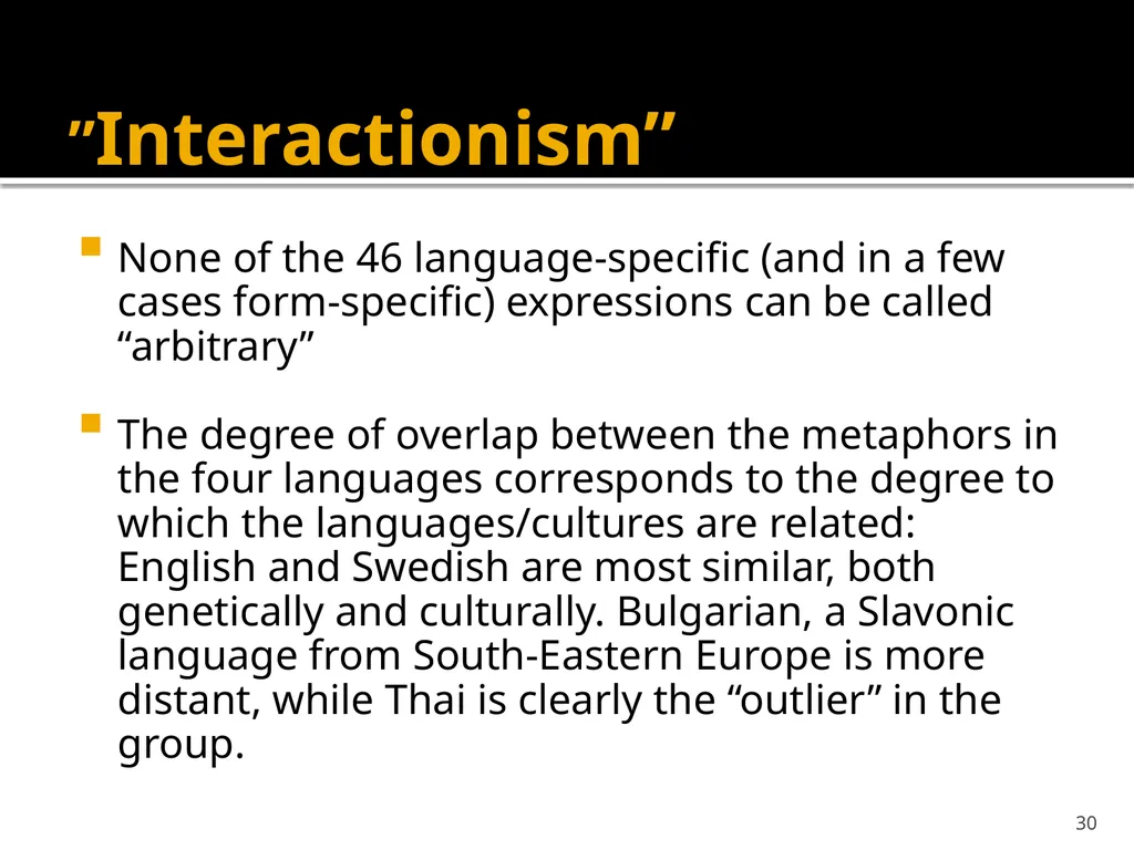 Semantics and Lexicology SVEM21 6. Cognitive - slide 30 of 32
