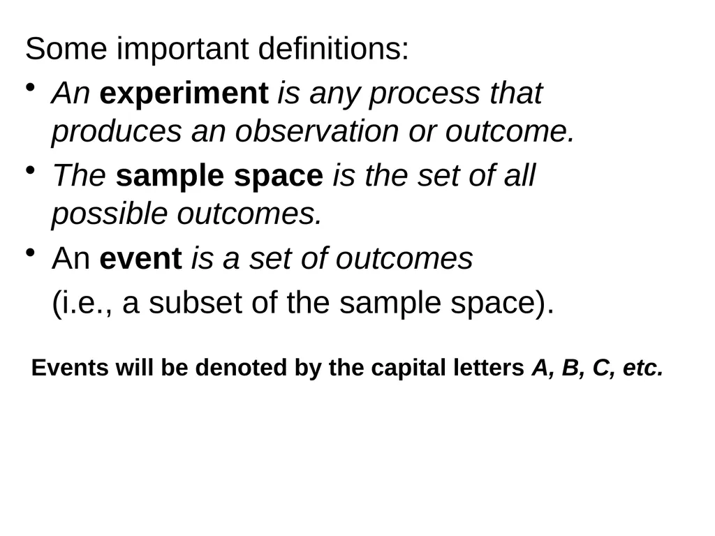 Chapter 4: Probability (Ross’s Introductory - slide 2 of 24