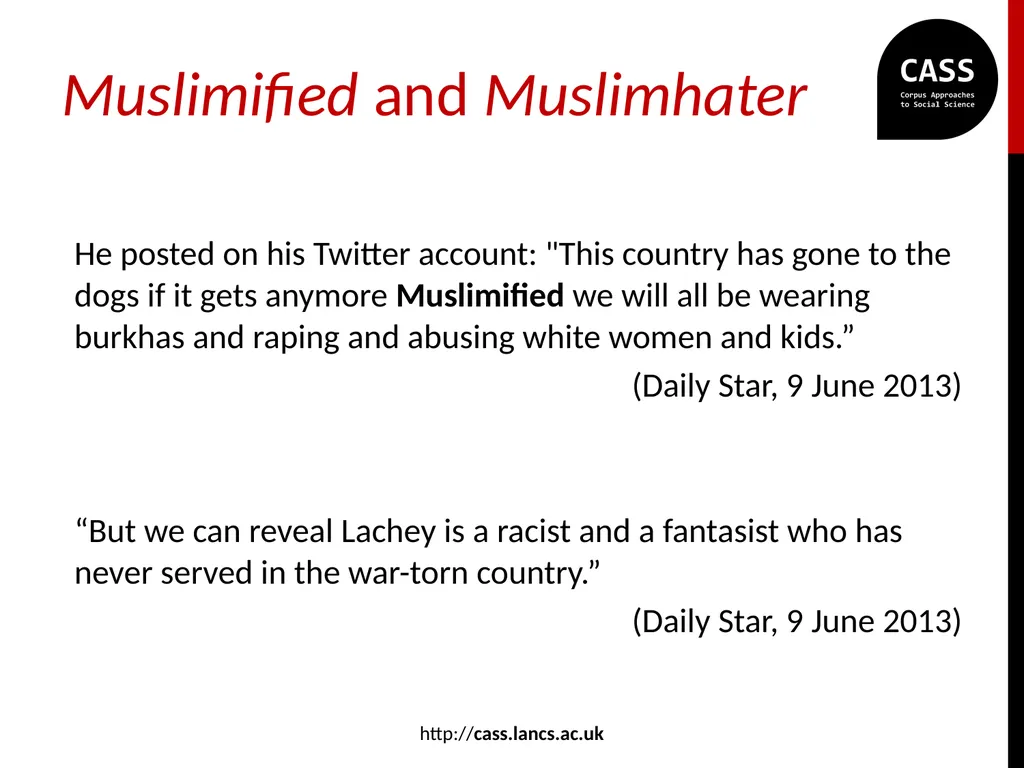 Representations of Muslim people and Islam in the - slide 8 of 25