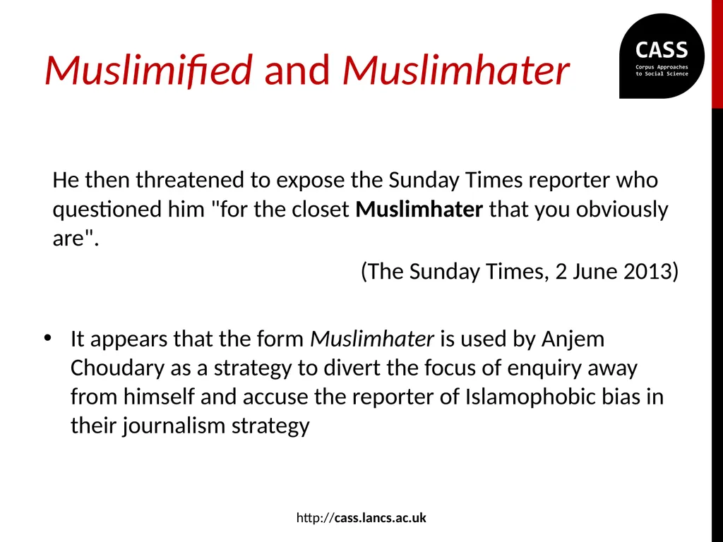 Representations of Muslim people and Islam in the - slide 9 of 25