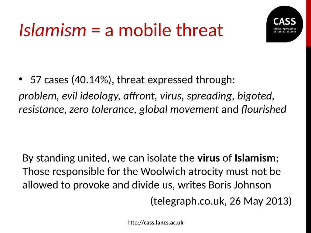 Representations of Muslim people in the British - slide 12 of 26