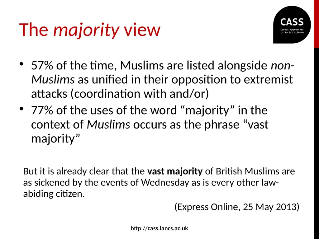 Representations of Muslim people in the British - slide 17 of 26