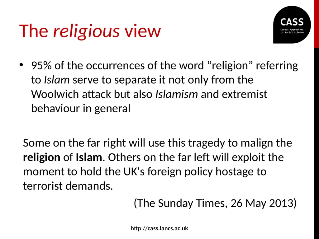 Representations of Muslim people in the British - slide 18 of 26