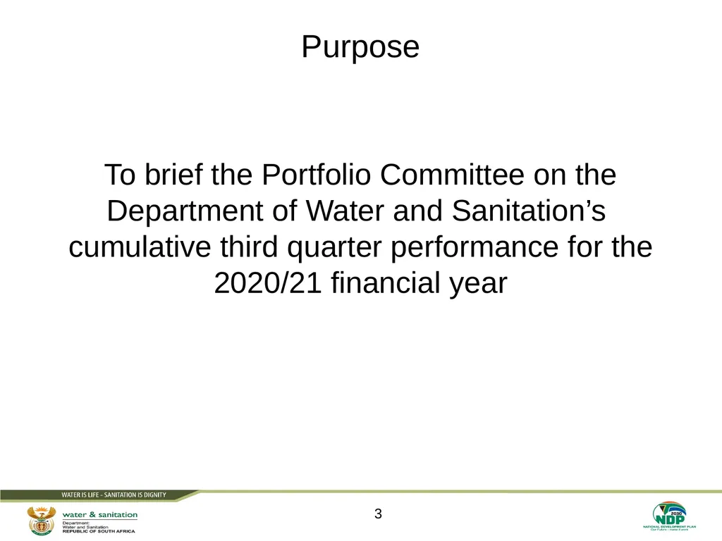 PRESENTATION TITLE Presented by: Name Surname - slide 3 of 55