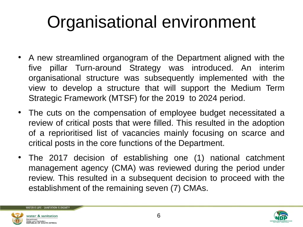 PRESENTATION TITLE Presented by: Name Surname - slide 6 of 105