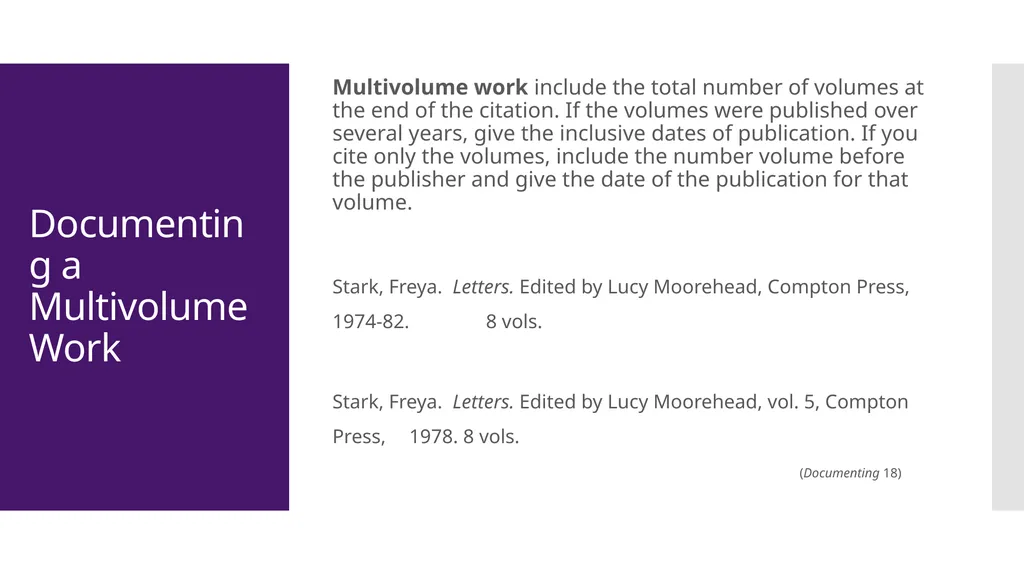 MLA Style 8th Edition The Basics The University of - slide 29 of 49
