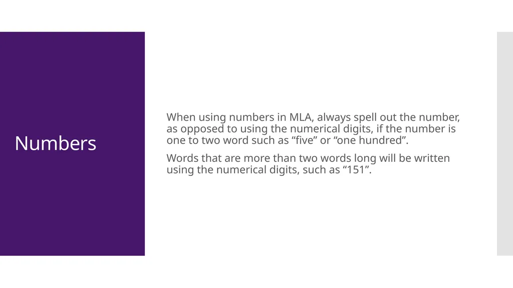 MLA Style 8th Edition The Basics The University of - slide 9 of 49